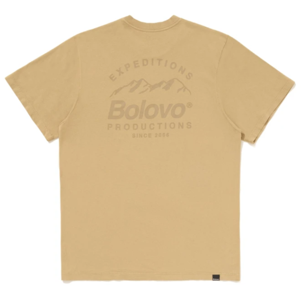 BOLOVO - Camiseta Expeditions "Bege"